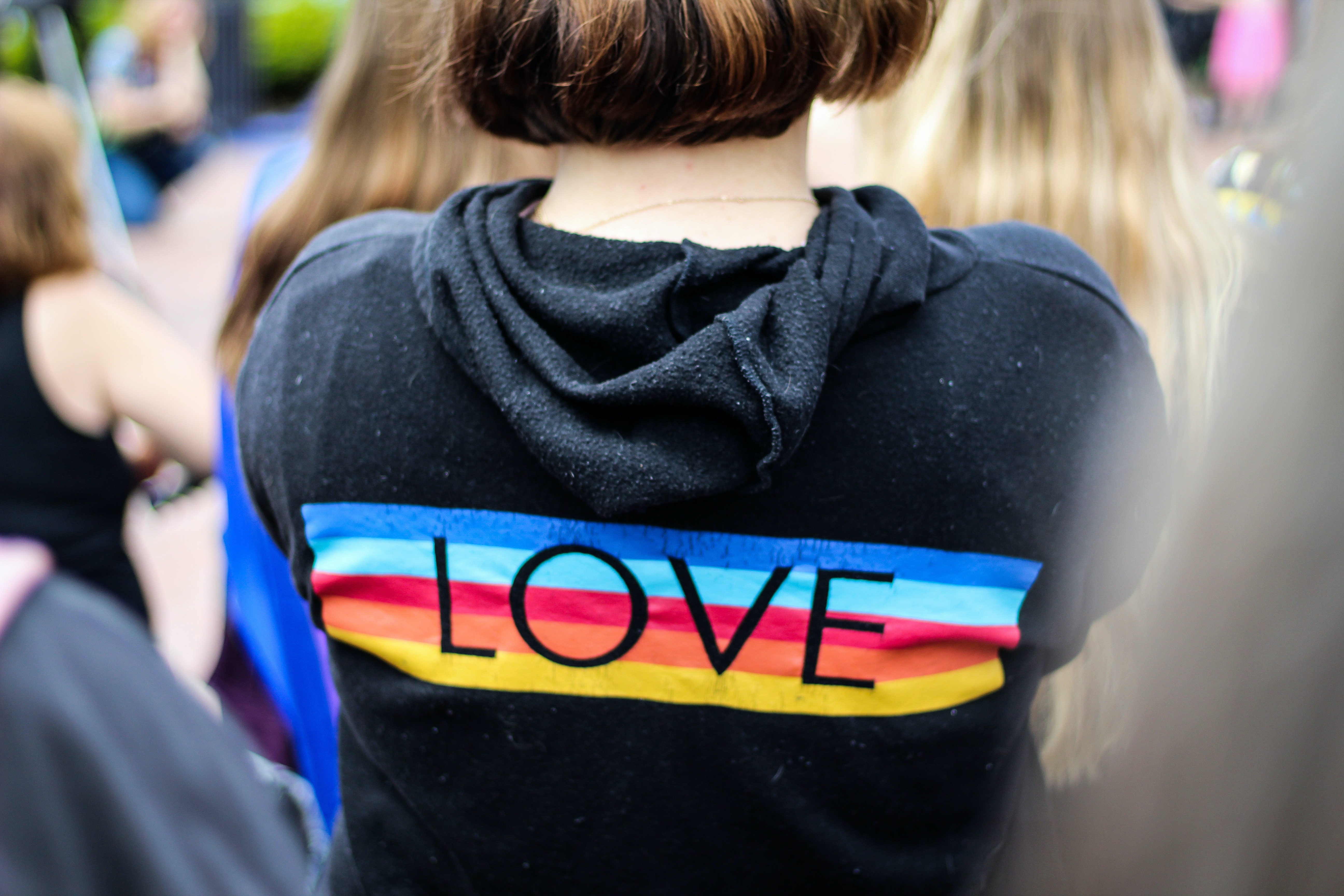 Rainbow love sweatshirt LGBTQIA